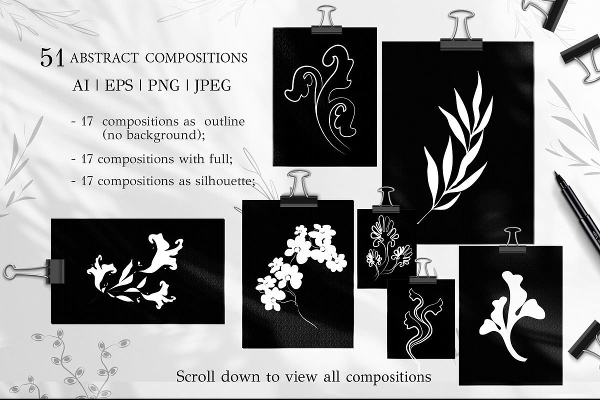 Line Logo floral, an Object Graphic by Graphic Art (Photo 3 of 7)