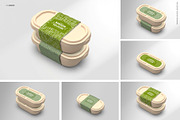 Bagasse EcoFriendly Packaging Mockup, a Packaging Mockup by INCDesign (Thumbnail 2 of 7)