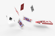 Playing Cards Mockup v.7 - 6 views, a Merchandise Mockup by Illusiongraphic (Thumbnail 6 of 18)