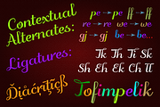 Tofimpelik-Candy & Fruits, a Script Font by glukfonts (Thumbnail 6 of 7)