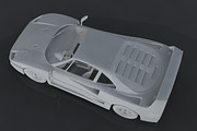 Ferrari F40, a Cars & Vehicle 3D Model by valtriiu (Thumbnail 8 of 12)