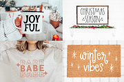 WONDERFUL CHRISTMAS Font Bundle, a Script Font by Blush Font Co. (Thumbnail 5 of 8)