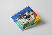 Real Estate Square Bifold Brochure, a Brochure Template by retrographix (Thumbnail 4 of 5)