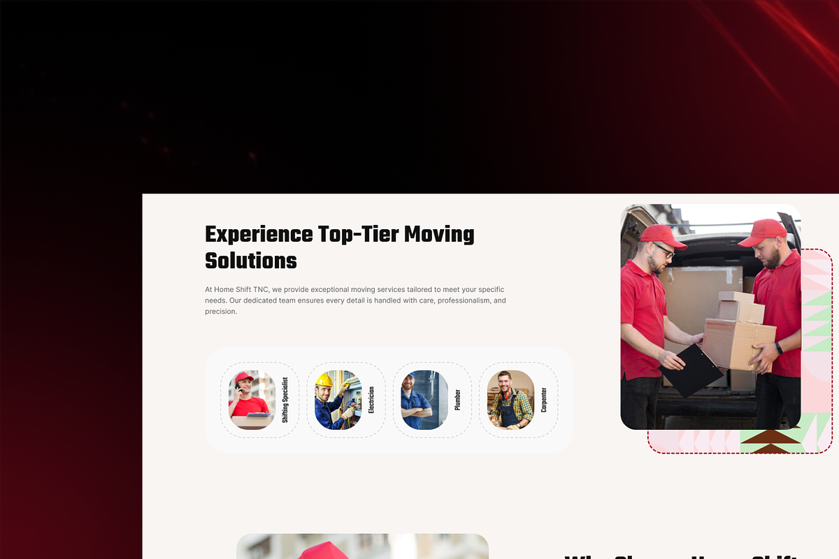 HomeShift - Transport HTML Template preview 3