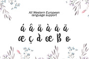 Anemone Script, a Handwritten Font by supfonts (Thumbnail 3 of 9)