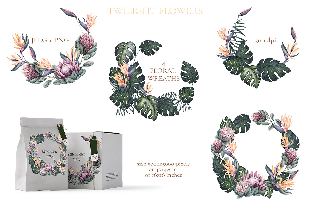 Twilight Flowers, an Illustration by Salted Galaxy (Photo 7 of 13)