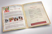 Victorian Funeral Program Word Lrg, a Brochure Template by Four C Graphic (Thumbnail 3 of 9)