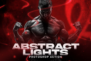 Abstract Lights Photoshop Action