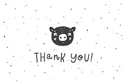 Scandi Animal Set - Vol.1 ♥, an Animal Illustration by Artnis (Thumbnail 7 of 7)