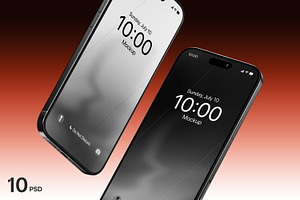 iPhone 16 Pro Mockup, an iPhone Mockup by RamStudio2