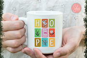 HOPE - Positive Vibes PNG Clipart, a Decorative Illustration by shielscreations (Thumbnail 6 of 15)