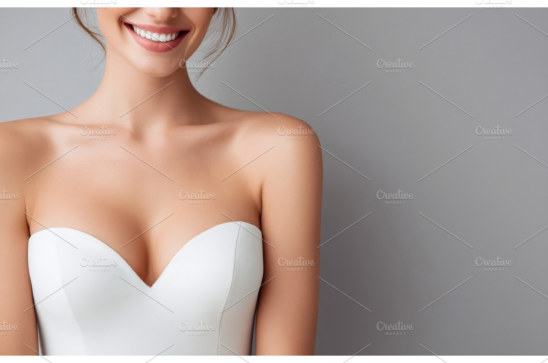 A female model exhibits a healthy, a Beauty & Fashion Photo by ZinetroN