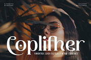 Coplifher - Modern Serif Font, a Serif Font by Mine Type Lab (Thumbnail 1 of 10)