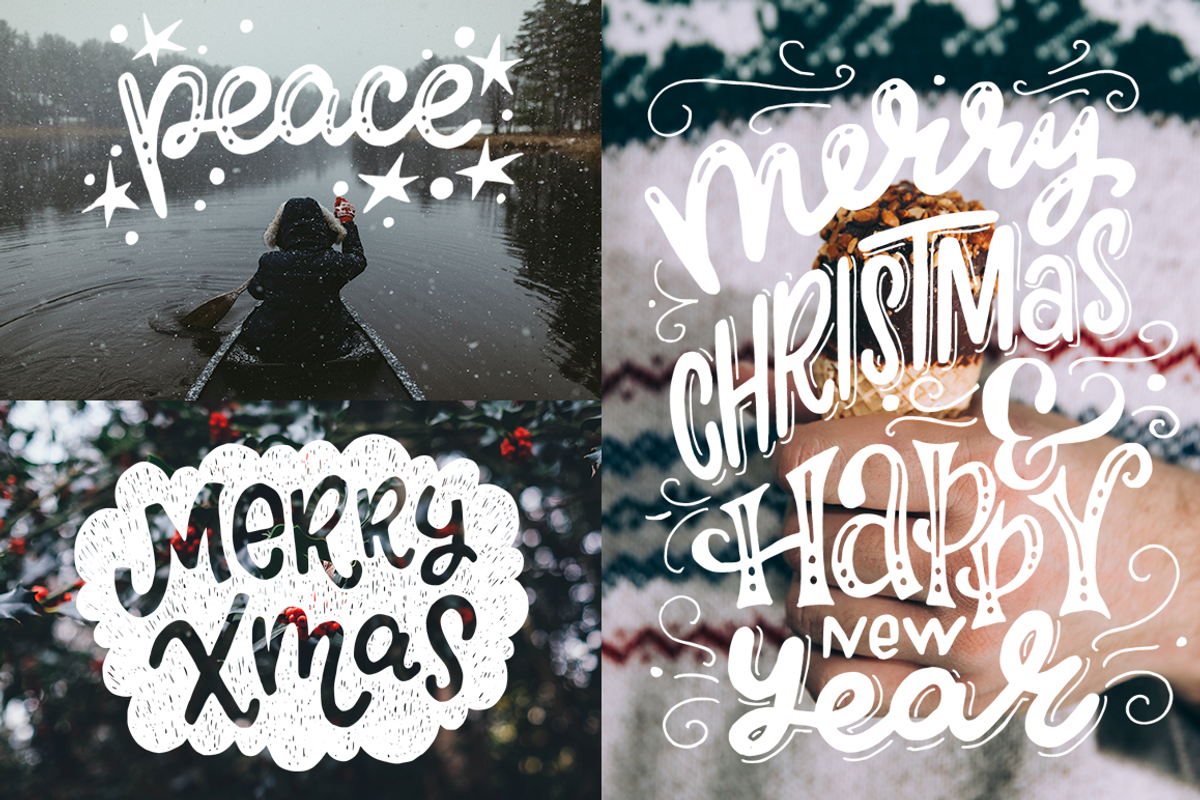 Christmas Forest Collection, a Seasonal Illustration by Sketchetarian (Photo 6 of 8)