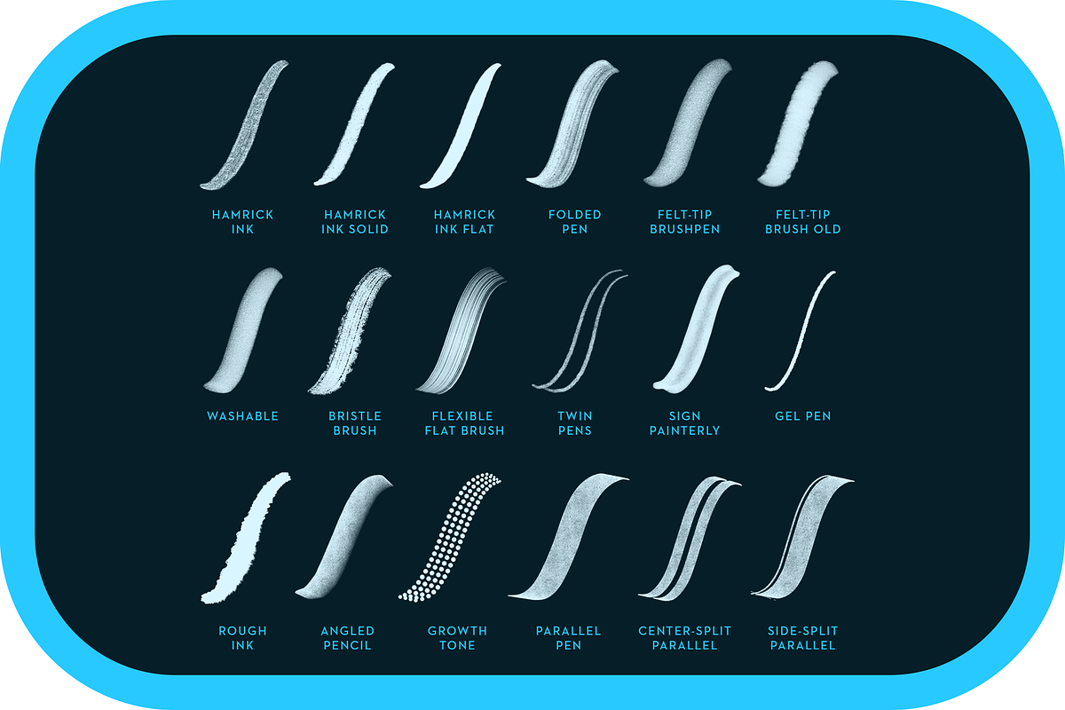 PS Lettering Brushes (Deluxe), a Brush Add-On by Ryan Hamrick (Photo 2 of 3)