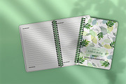 Realistic round notebook mockup, a Books & Magazine Mockup by Raihan Rahman (Thumbnail 8 of 19)