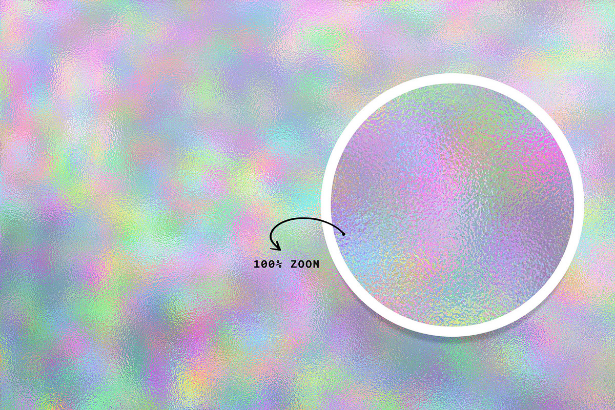 200 Holographic Foil Textures, a Texture Graphic by Pulpixel Design (Photo 5 of 18)