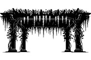 Hanging Vines Silhouette, an Object Graphic by Creativeshirt (Thumbnail 18 of 20)
