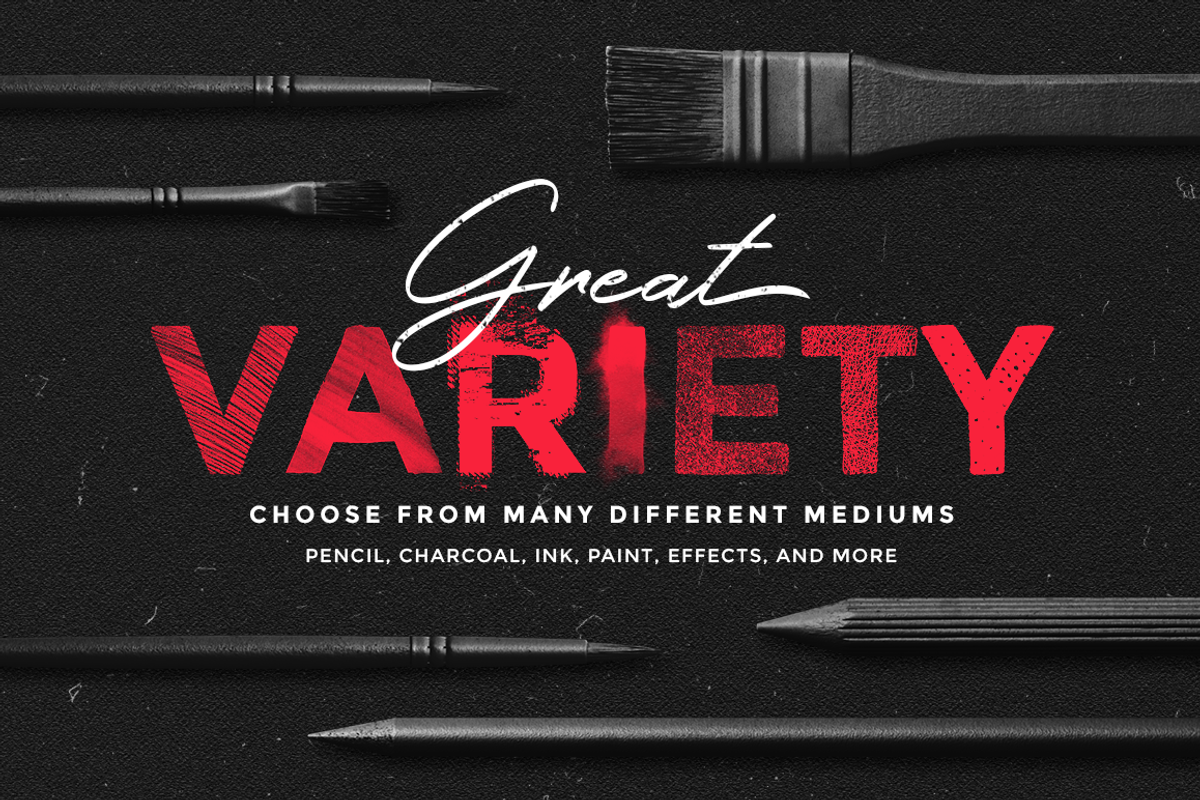 Procreate Brushes Bundle, a Brush Add-On by MiksKS (Photo 2 of 61)