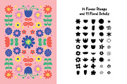Playful Floral Procreate Brushes, a Brush Add-On by Pencil Twist (Thumbnail 3 of 10)