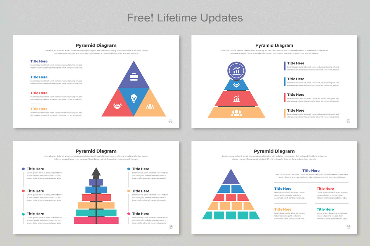 Pyramid Diagram Keynote, a Templates & Theme by Mighty-Slide (Photo 3 of 7)