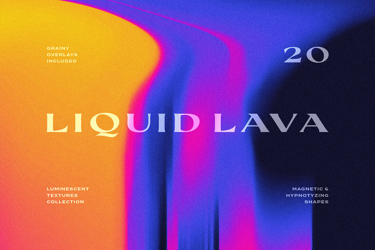 Liquid Lava Luminescent Textures, a Texture Graphic by pixelbuddha.net (Photo 1 of 14)