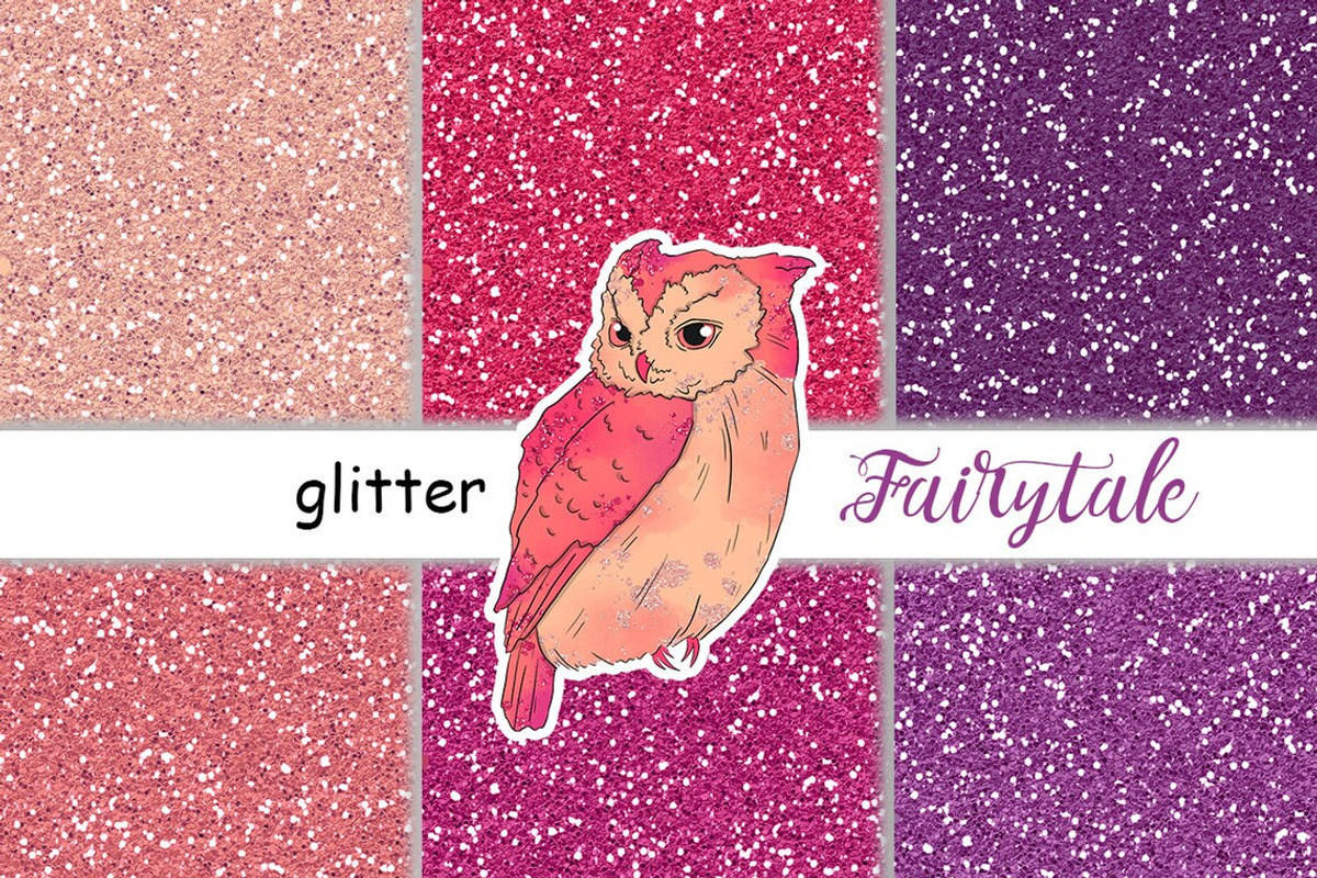 Fairy Tale Glitter, a Pattern Graphic by GlamArtZhanna