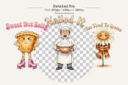 Groovy Thanksgiving Sublimation, a Seasonal Illustration by Artnoy (Thumbnail 3 of 18)