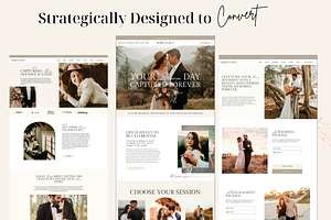 Squarespace 7.1 Template Serena Rey