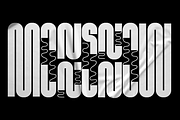 HS Monsnow - An Experimental Sans, a Sans Serif Font by Helipad Space (Thumbnail 15 of 16)