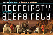 Jetlab Light - sci-fi logo font, a Sans Serif Font by Swell Type (Thumbnail 4 of 5)