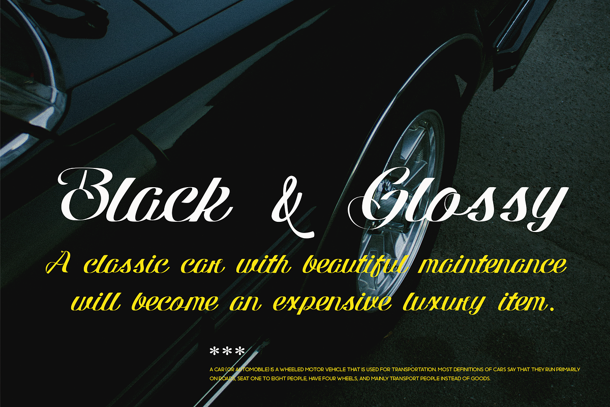 Gelatio - Script Font, a Script Font by ivan_artnivora (Photo 2 of 6)
