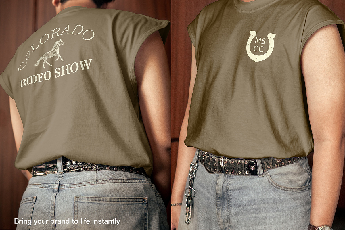 Sleeveless Tee Mockup set, a Shirt Mockup by Mocktopia (Photo 10 of 10)