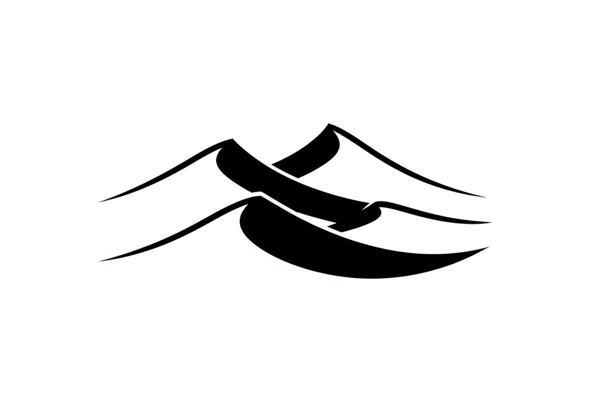 Abstract Mountain Wave SVG Bundle, an Illustration by Gaye Art (Photo 8 of 31)