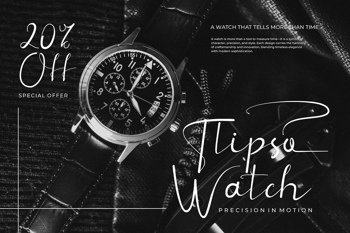 Flatte Rins || Elegant Classy Script, a Script Font by Ermedia Studio (Photo 5 of 6)