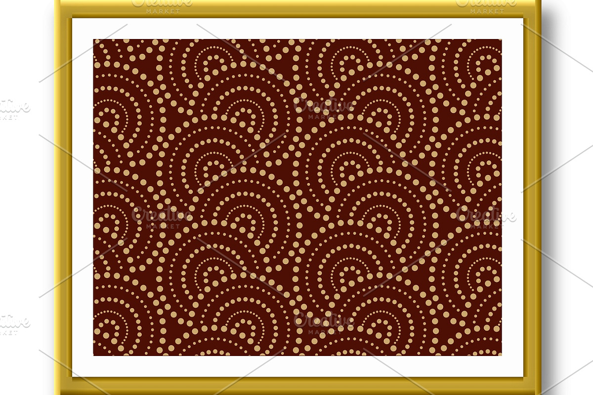 The geometric pattern with wavy, a Decorative Illustration by RODINA (Photo 2 of 3)