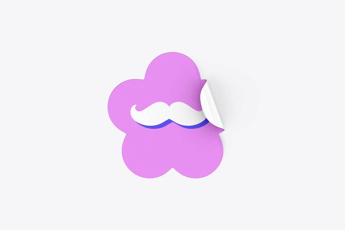 70+ Must-Have Sticker Mockups, a Mockup by Mockupdaddy (Photo 56 of 70)