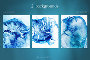 Ocean blue abstract backgrounds, a Texture Graphic by MiraEl Art (Thumbnail 11 of 14)