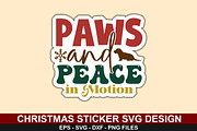 Christmas Sticker SVG Bundle, a Texture Graphic by crative8112 (Thumbnail 6 of 7)
