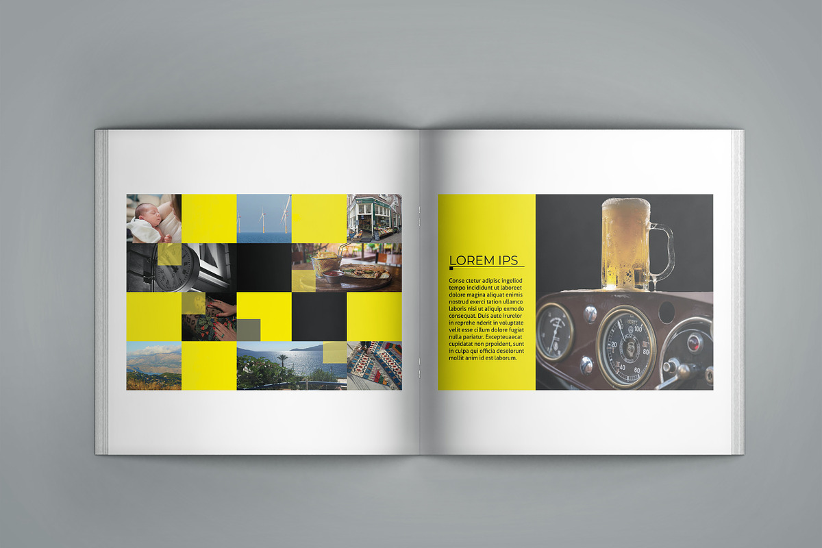 Minimal Square Portfolio, a Brochure Template by Template Shop (Photo 4 of 7)