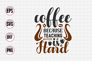 Teacher typographic svg bundle., a Graphic by Uniquesvg99 (Thumbnail 5 of 21)