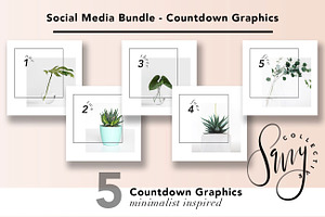 Social Media Bundle - Countdown
