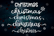 New Christmas - Christmas Font, a Script Font by BearyType Studio (Thumbnail 5 of 19)