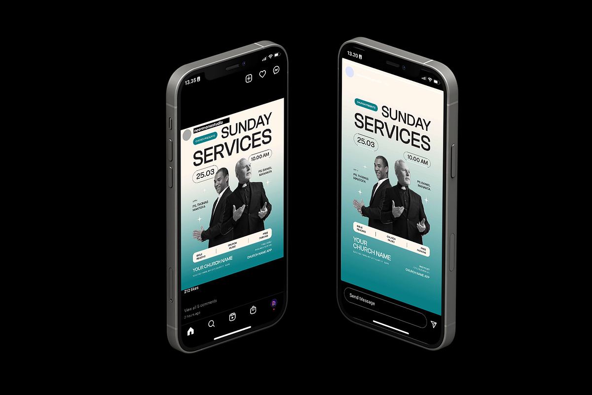 Sunday Church Flyer preview 4