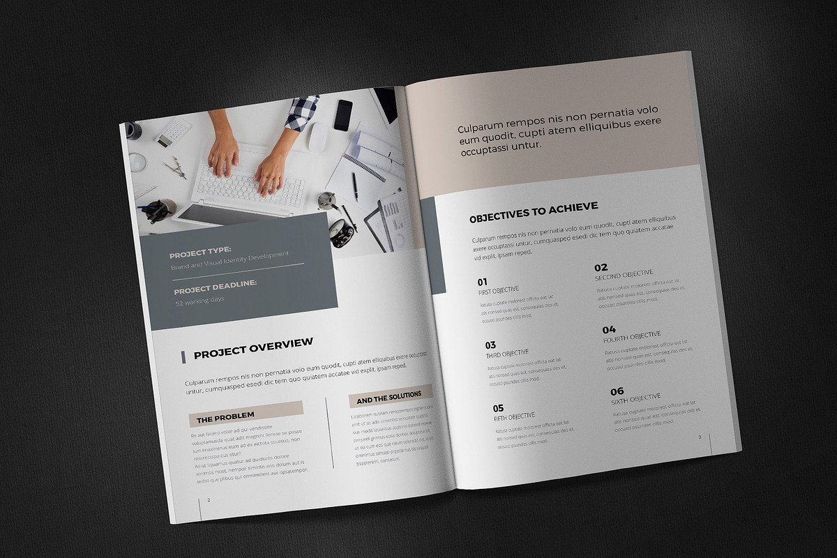 Business Proposal Canva, a Marketing Template by Sabin (Photo 3 of 8)
