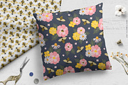 Farmhouse Summer bundle, a Texture Illustration by Cozy pattern shop (Thumbnail 8 of 9)