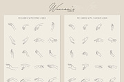 Sincerity. Line art hands, a Person Illustration by AnMark (Thumbnail 3 of 14)