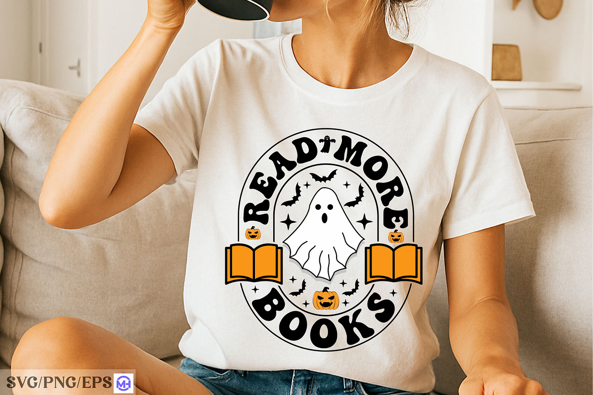 Read More Books SVG, Book Lover Read, a Graphic by mh_arif (Photo 3 of 4)