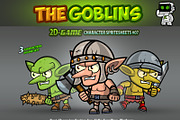 Goblins Ememies Sprites 07, an Illustration by CreativeGameArt (Thumbnail 1 of 4)