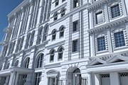 Commercial Building Facade 20, an Architecture 3D Model by Giimann (Thumbnail 8 of 13)